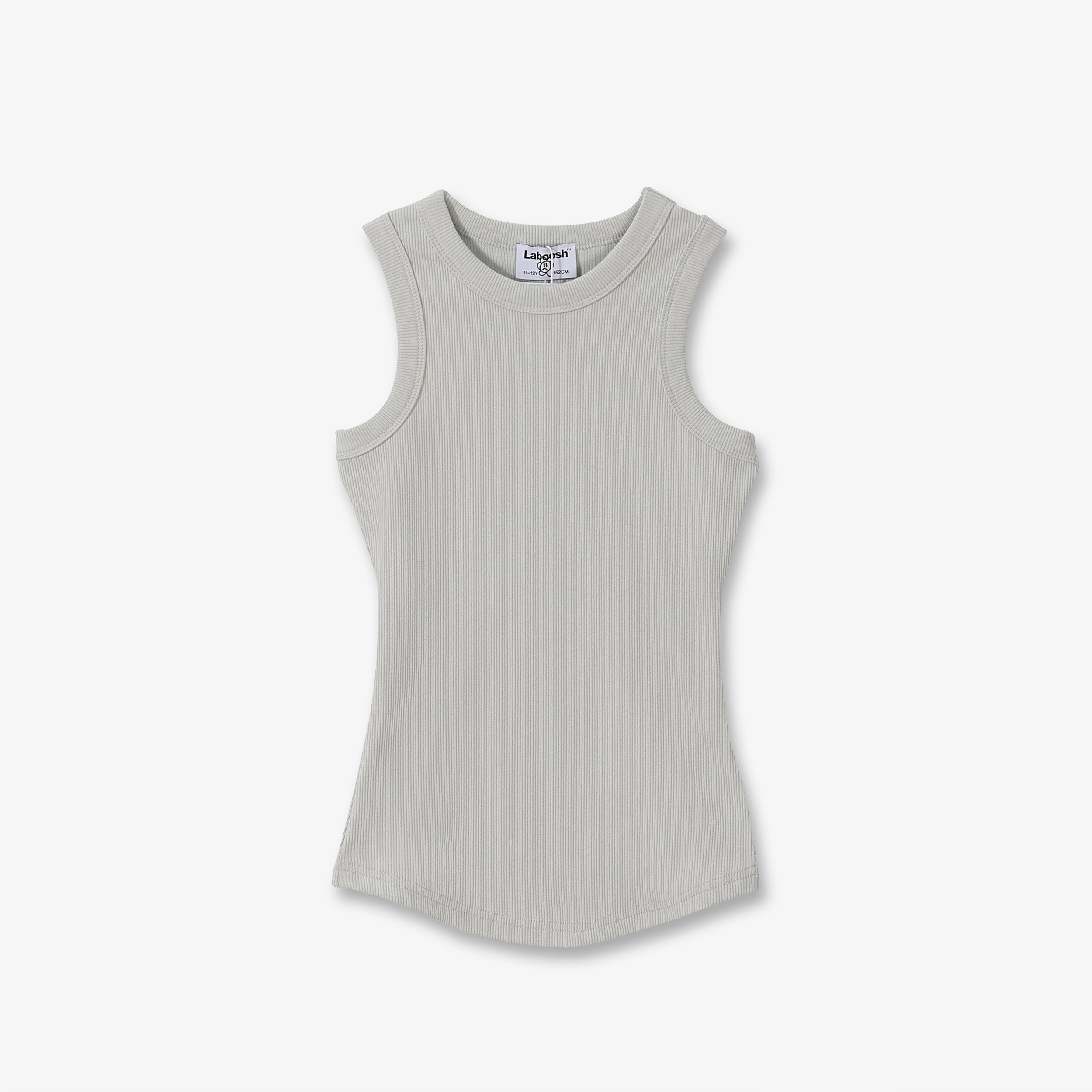 SPORTLICHES, GERIPPTES TANKTOP AUS BAUMWOLLE