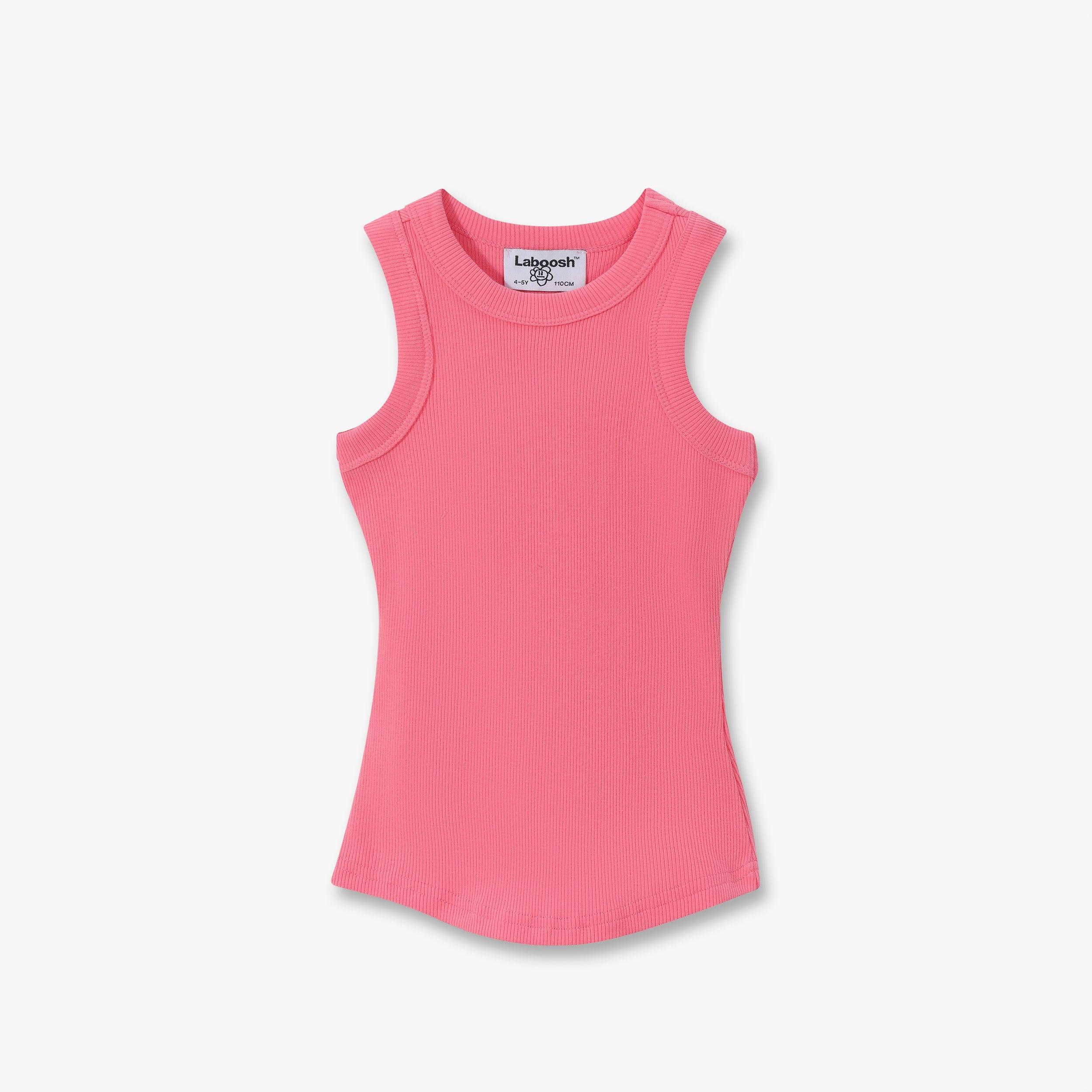 SPORTLICHES, GERIPPTES TANKTOP AUS BAUMWOLLE