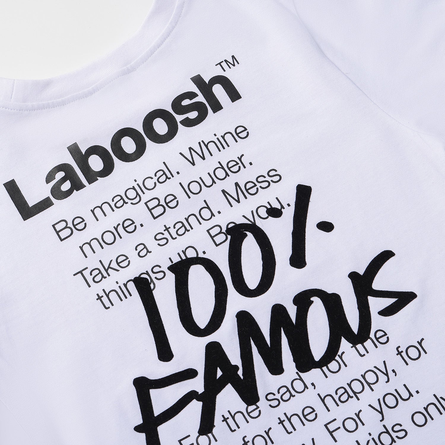 "100% FAMOUS" T-SHIRT BOYS